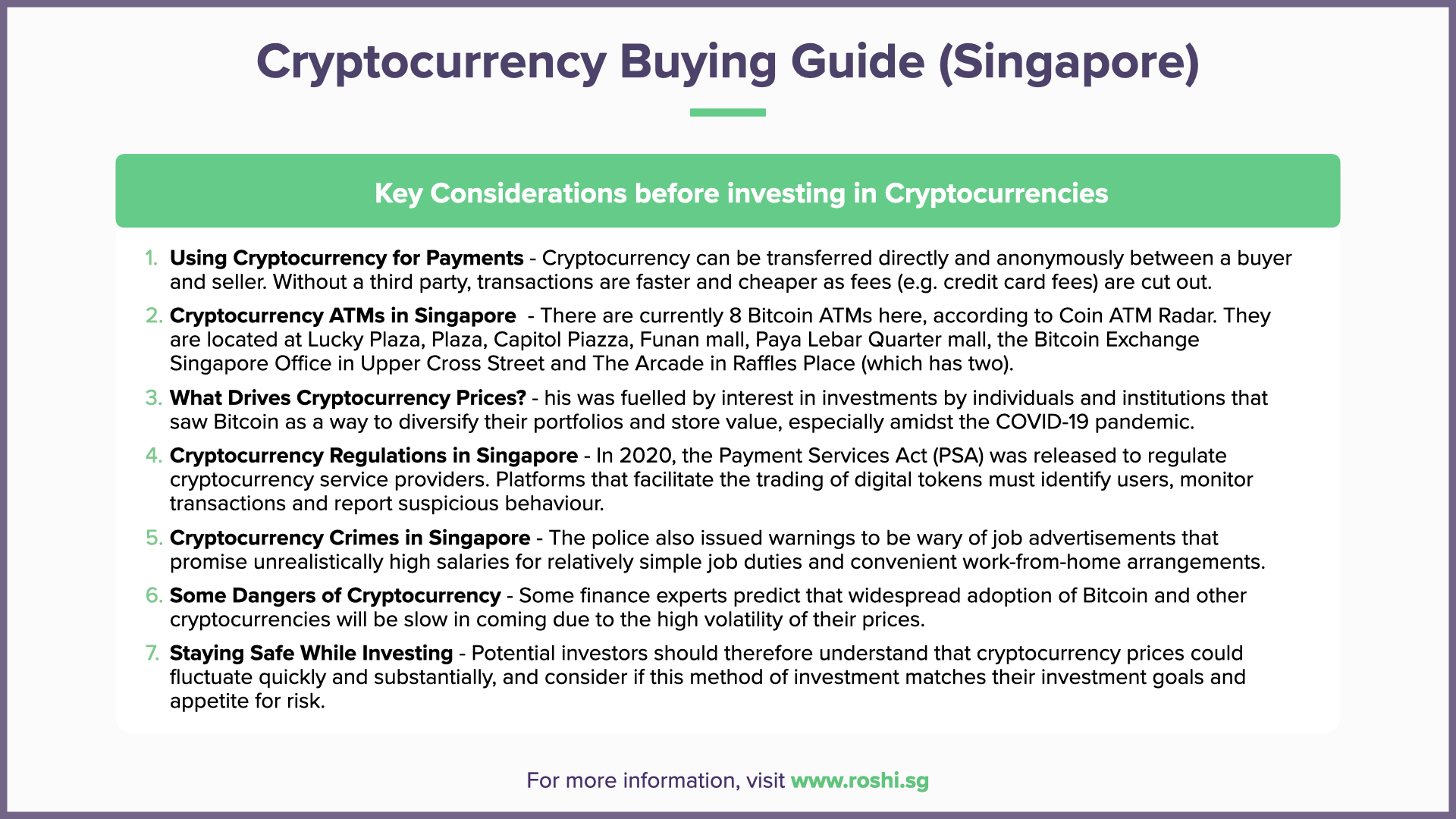 Cryptocurrency buying guide